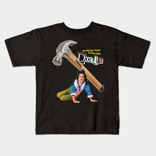 Welcome to the Dollhouse Retro Cult Classic Fan Art Kids T-Shirt by darklordpug